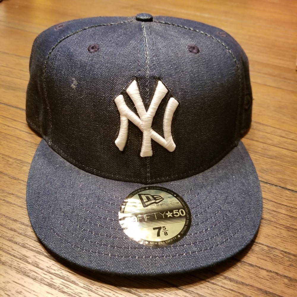 Denim NY Fitted Hat